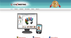 Desktop Screenshot of homemeeting.com